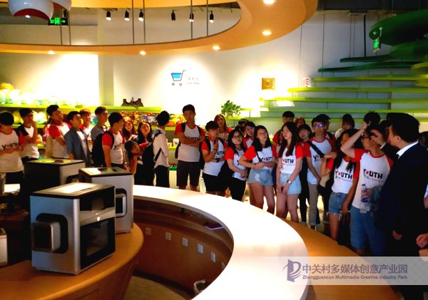 香港青年人才团组到访中关村多媒体创意产业园、中关村博雅海外人才创业园
